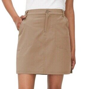 NWT Tilley Women's Trek Skort Tan Size Large